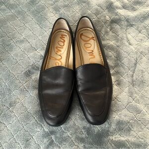 Sam Edelman Black Leather Loafers 7.5